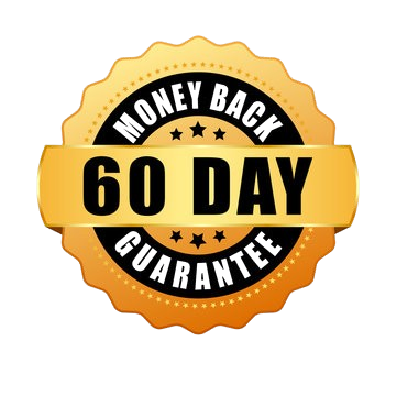 60 day money back guarantee