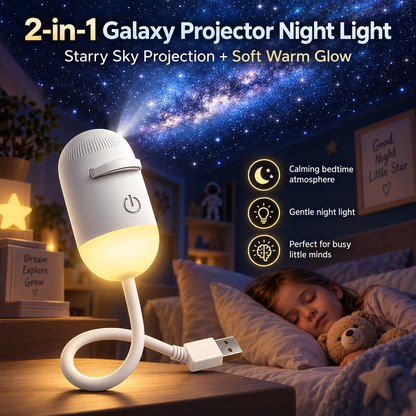 Galaxy Projector Night Light - Lumieralos