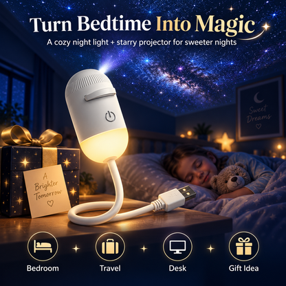 Galaxy Projector Night Light - Lumieralos