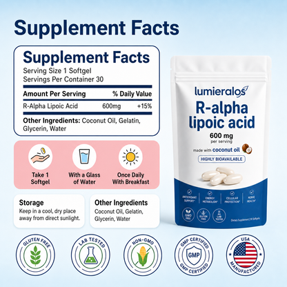 Lumieralos | R-Alpha Lipoic Acid