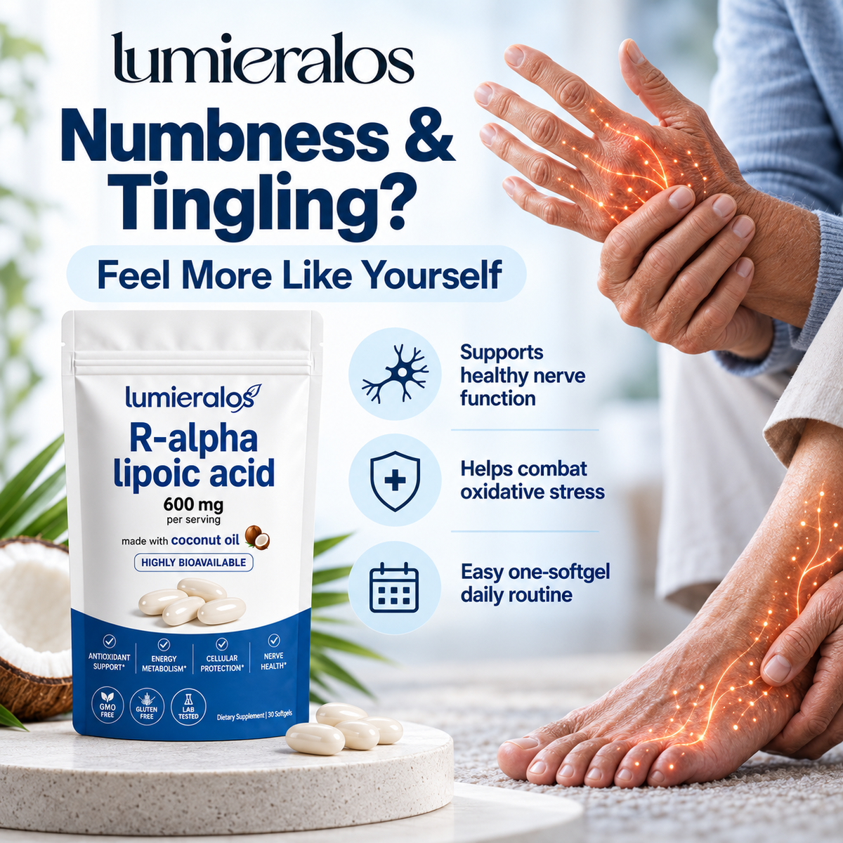 Lumieralos | R-Alpha Lipoic Acid