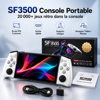 Console de jeu rétro portable SF3500 | Lumieralos