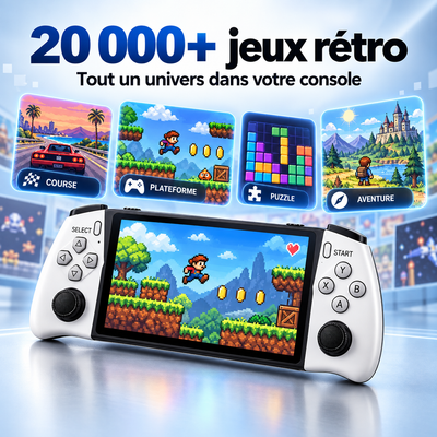 Console Portable Retro SF3500 (+20,000 Jeux Retro) | Lumieralos