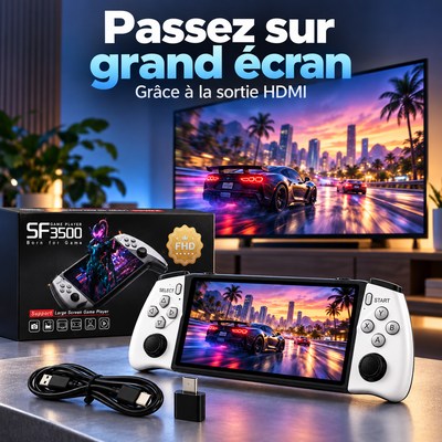 Console de jeu rétro portable SF3500 | Lumieralos